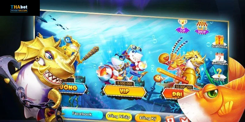 Lợi ích khi trải nghiệm top 5 game bắn cá online trên Thabet